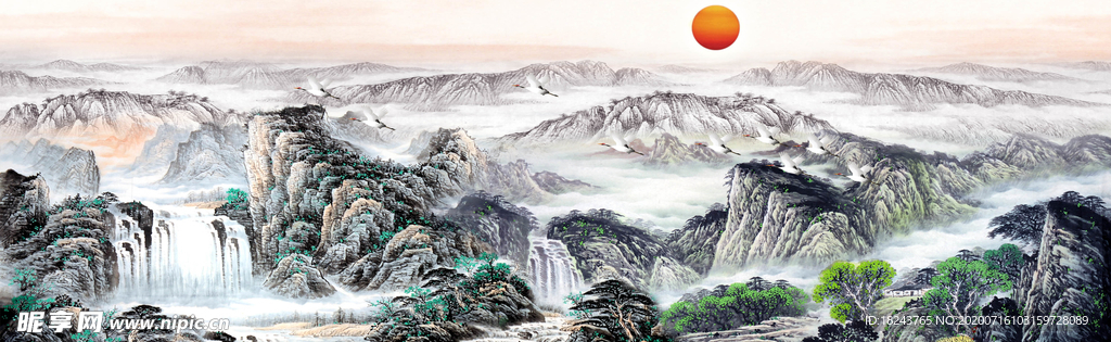 山水画