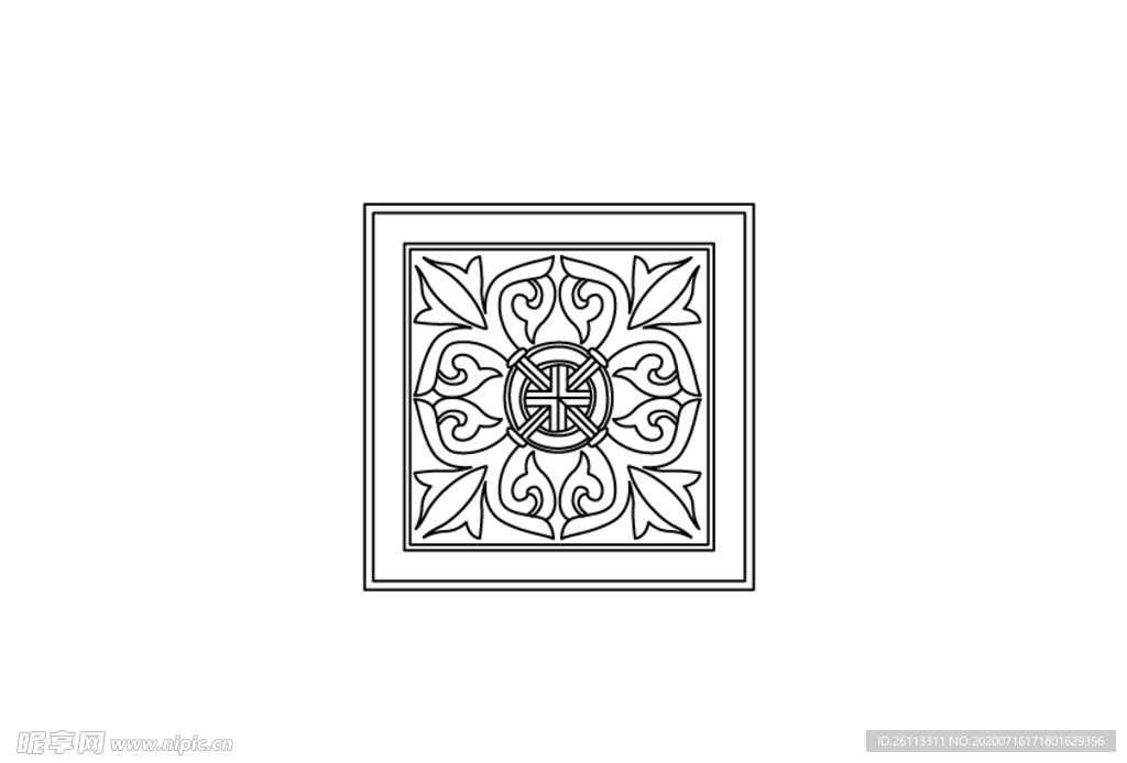 中国 古典 花纹