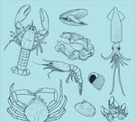海上生活插图