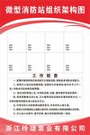 公司企业微型消防站组织架构图