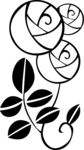 花朵创意纹身图案