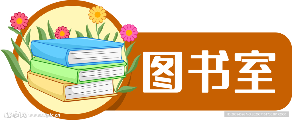 图书室门牌