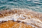 海水波浪沙滩