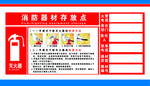 消防器材存放点