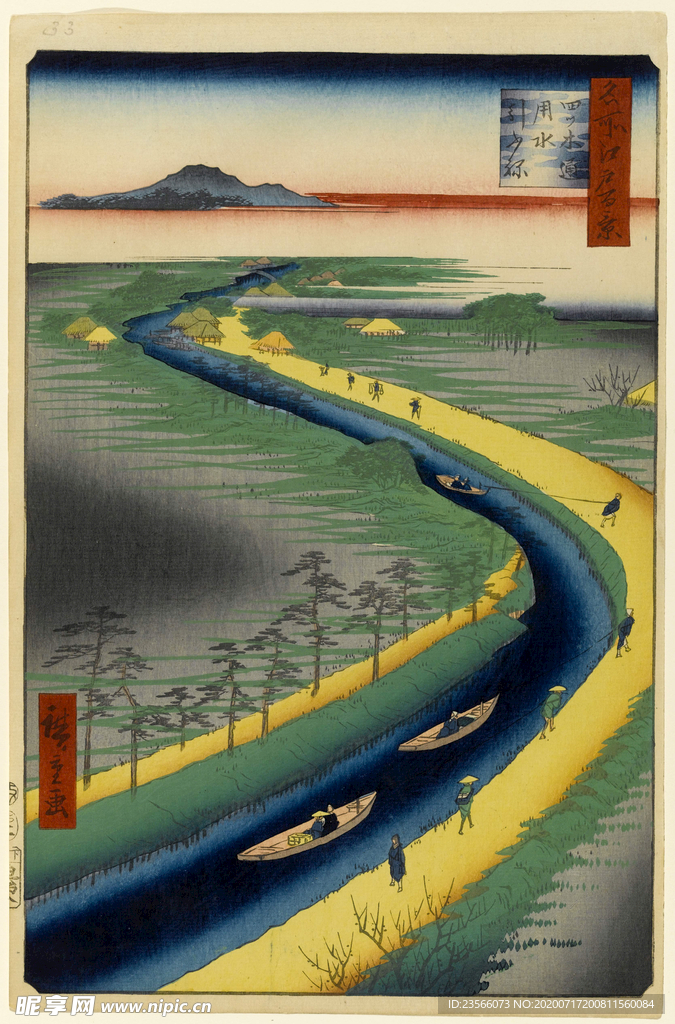 日本风景浮世绘