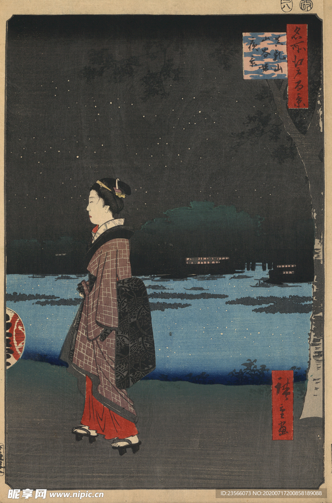 日本风景浮世绘