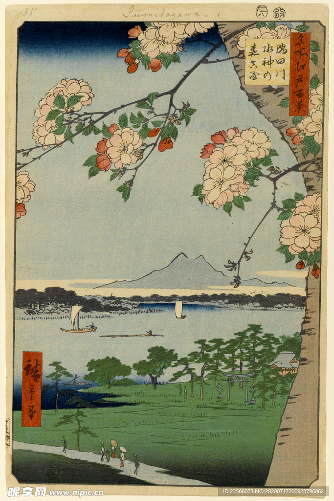 日本风景浮世绘
