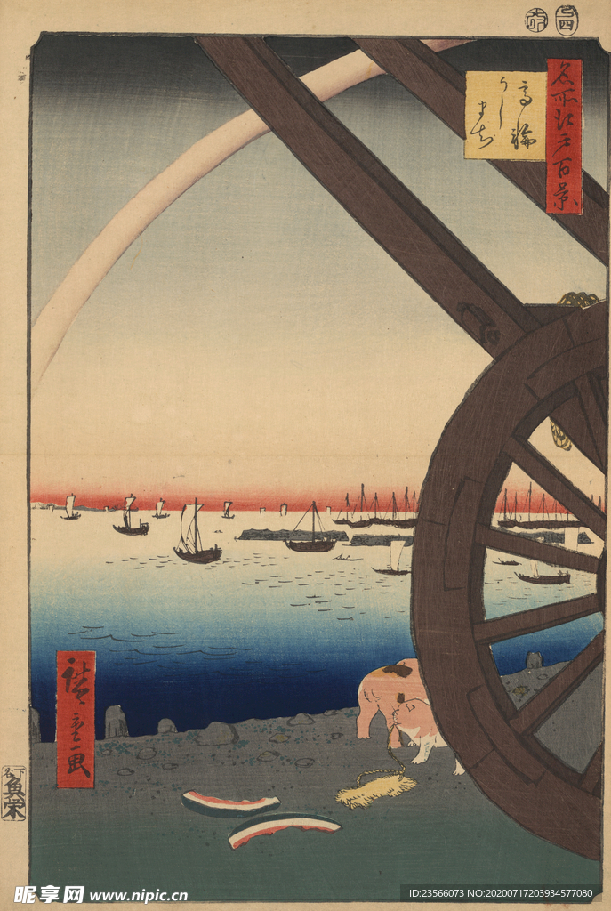 日本风景浮世绘