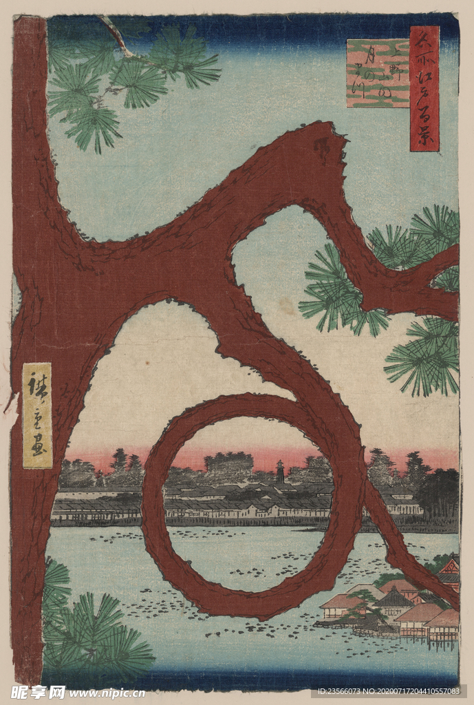 日本风景浮世绘