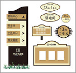 导向牌 指示牌 导示牌