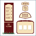 导向牌 指示牌 导示牌