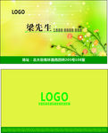 清新小花名片