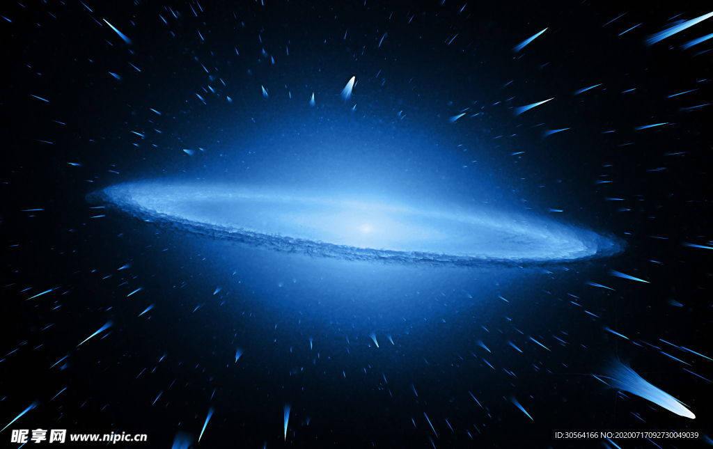 粒子星空科技未来企业背景素材