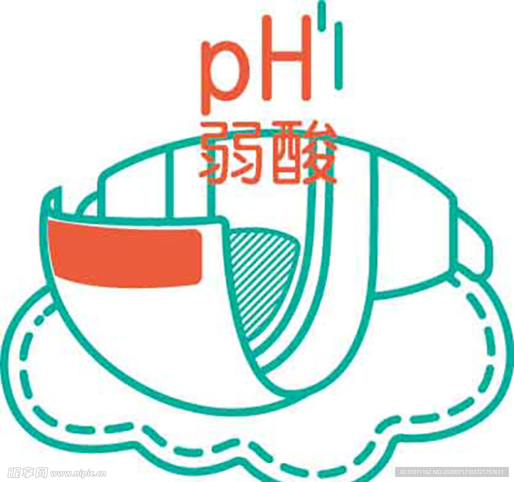 矢量纸尿裤