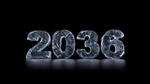 冰块字体2036