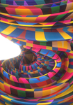彩色色块3D元素背景