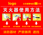 灭火器使用方法