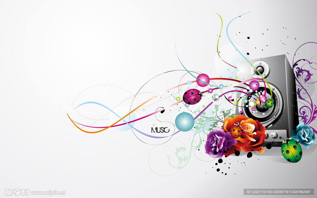 音乐主题背景