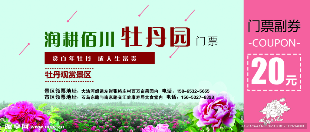 门票优惠券