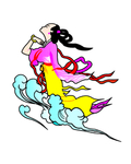 古代仙女飞天