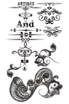 欧式古典花纹