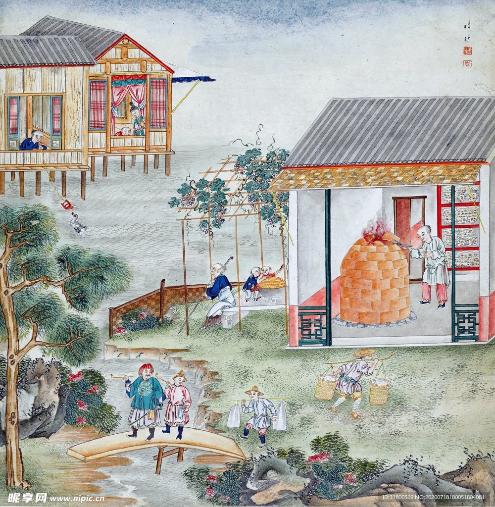 烧陶瓷工艺过程 暗炉