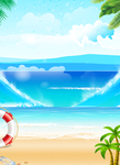 夏季背景
