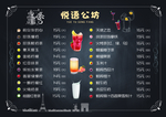 饮品菜单