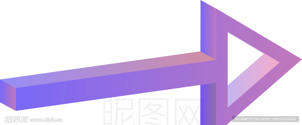 创意立体箭头