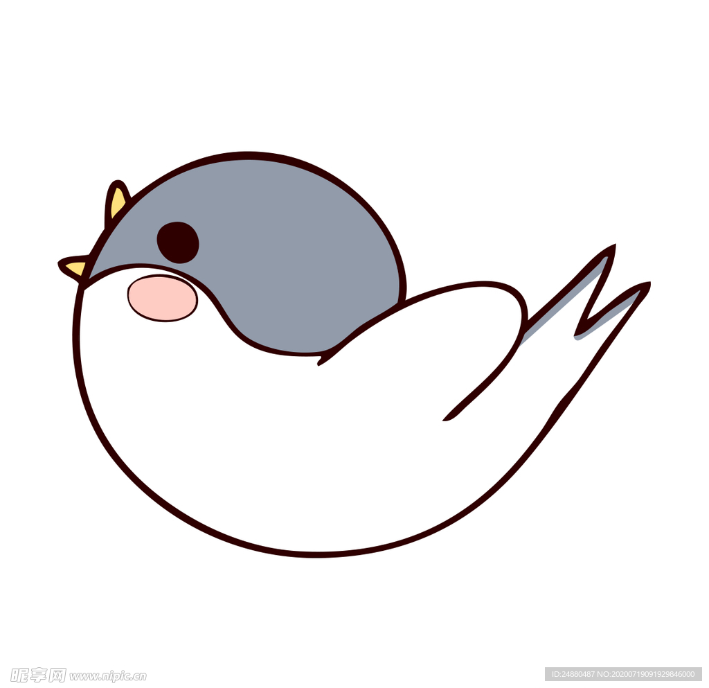 卡通小鸟
