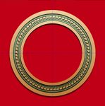 中国风边框 金色