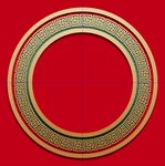中国风边框 金色