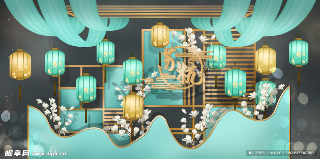 婚礼效果图