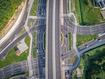 俯视 公路
