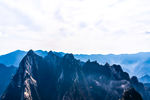华山苍鹰盘旋