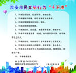 市民十不准