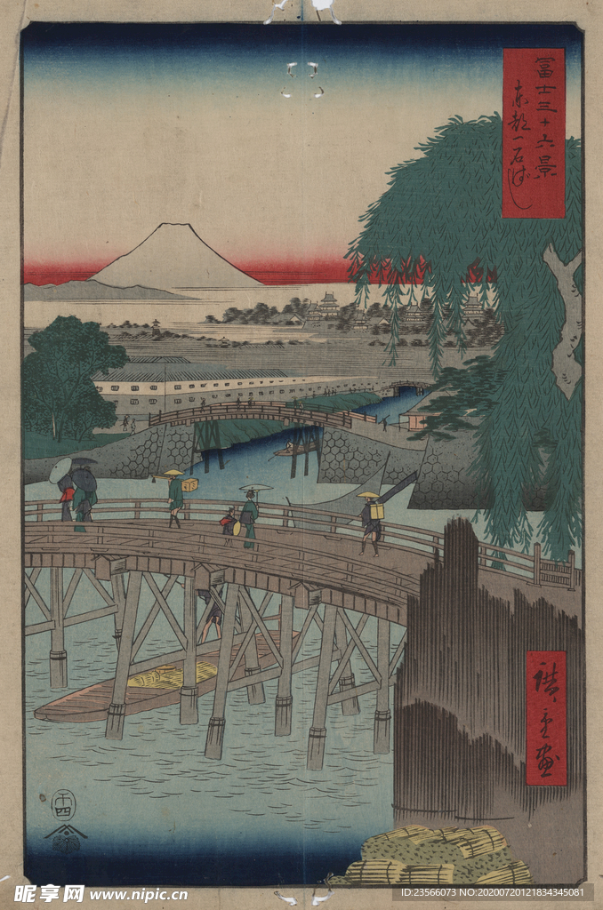日本风景浮世绘
