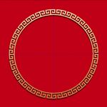 中国风边框 金色