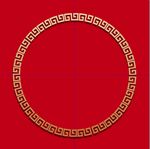 中国风边框 金色
