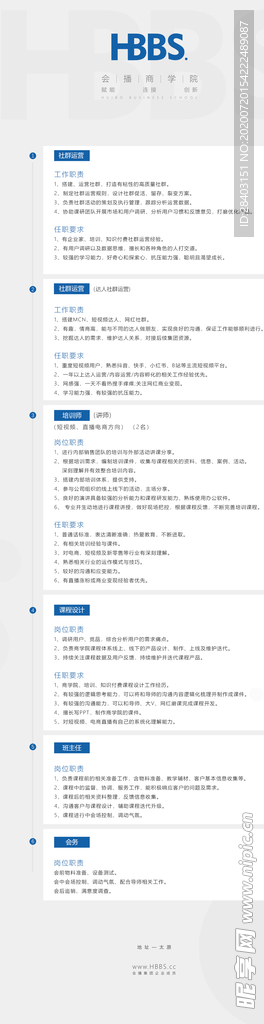 招聘海报