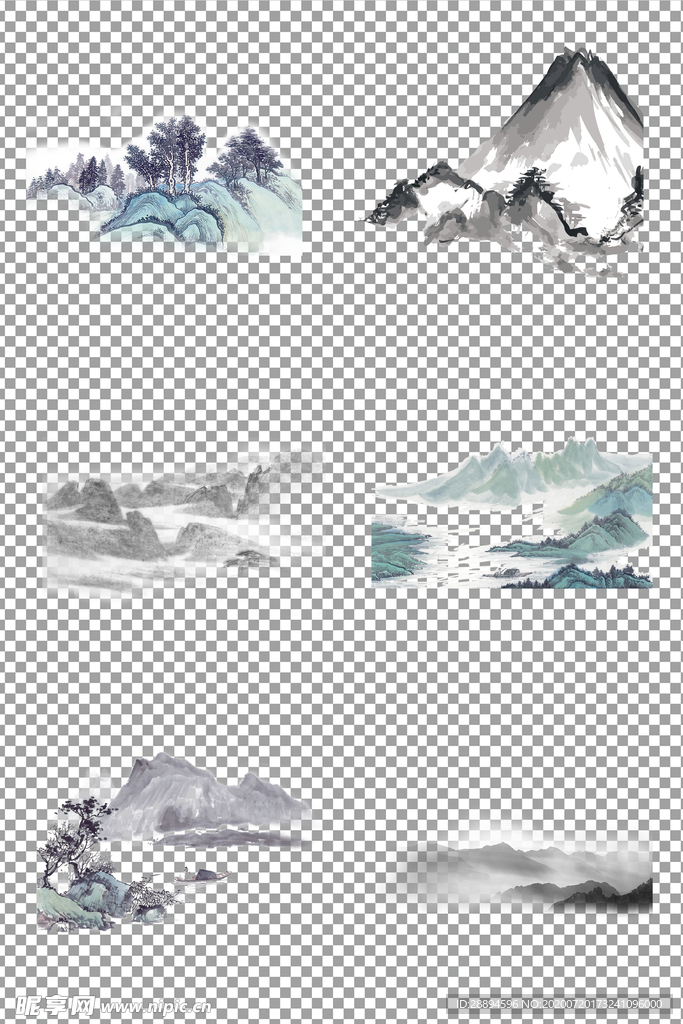 水墨山水
