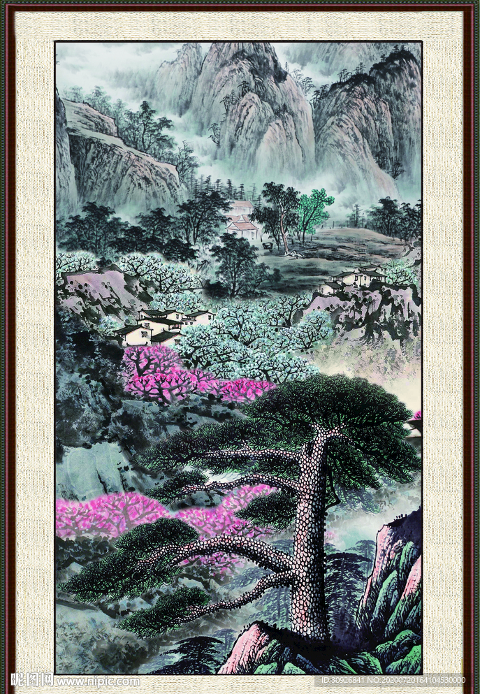 迎客松