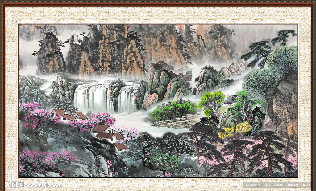 山水装饰画