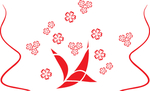 小碎花背景图案EPS矢量图