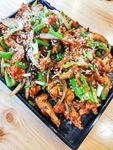 铁板奥尔良鸡肉
