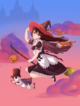 小魔女动漫海报