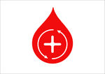 红色logo  标志设计 水滴