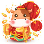 2021 金牛送福 牛年