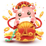 2021 金牛送福 牛年
