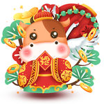 2021 金牛送福 牛年